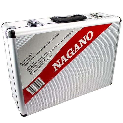 Maleta Organizadora de Ferramentas Padrão Alumínio Grande 45x33x14,5 - NMAG45