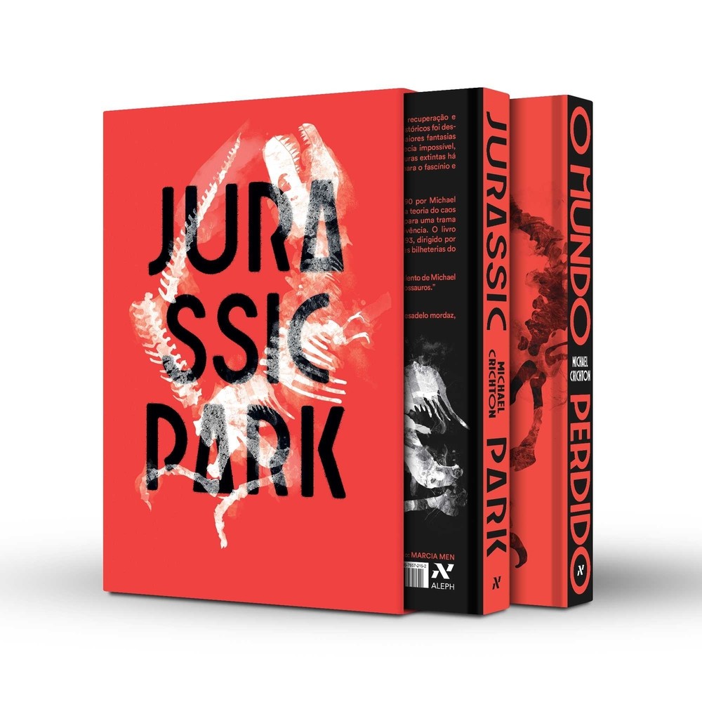 Box Jurassic Park - Edição capa dura Livros OUV