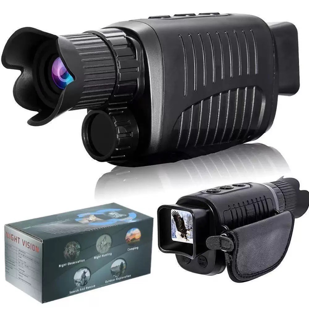 Dispositivo de Visão Noturna Monocular Infravermelho Digital Câmera HD 1080p Telescópio Portátil Zoom Alto Alcance