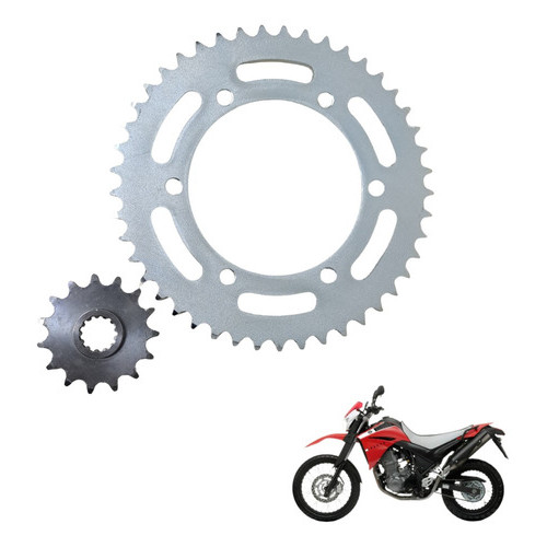 Kit Coroa 45 Pinhão 15 Xt 660 R - 2004 Á 2015 - Passo 520