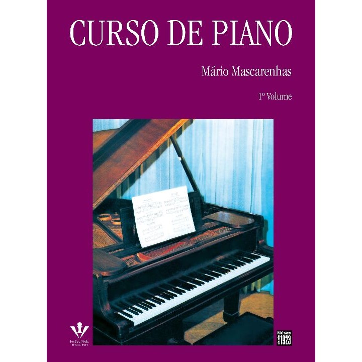 Livro Curso de piano - 1º volume