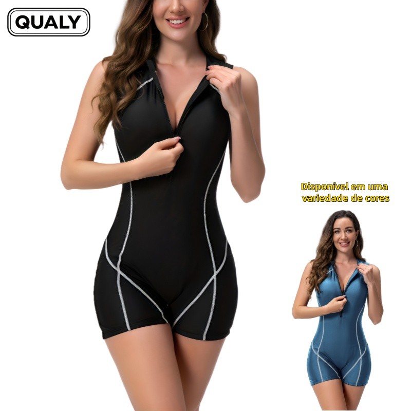 Maio Feminino Praia/Roupa De Banho/Roupa De Praia/Maio Natação/Maiô Feminino/Surf/Maio Manga Longa/Maio Plus Size