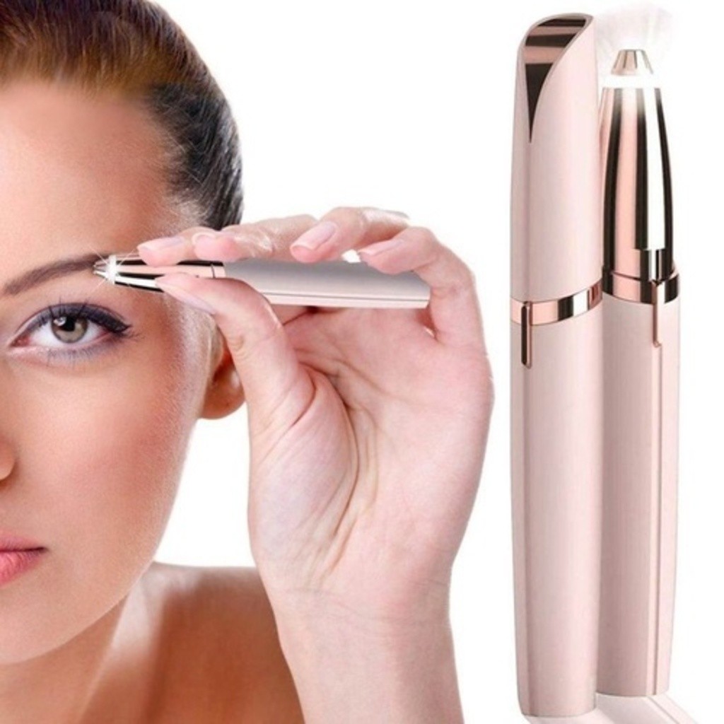 Depilador de Sombrancelha Buço Nariz Orelha Rosto Facial Elétrico Tira Pelos USB Recarregável Profissional Portátil Best