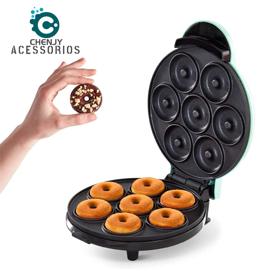 7 Dunuts 16 Donuts Máquina de Fazer Rosquinhas Confeitaria Culinária 110v e 220v Envio Imediato!!!
