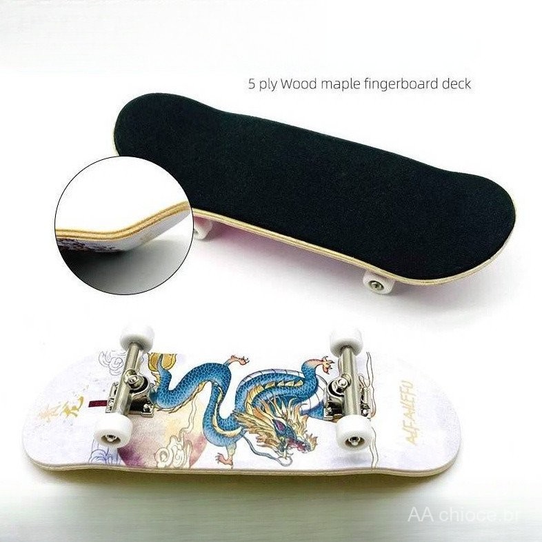 Dedo profissional skate Mini skate Maple Rock duplo criativo dedo esportes rolamento profissional placa de dedo