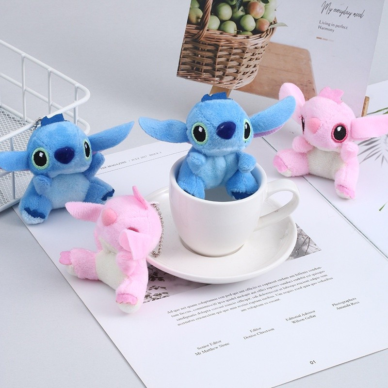 Chaveiro De Pelúcia Stitch , Lembrança De Aniversário De Menina/Criança .
