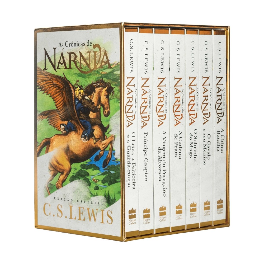 BOX As Crônicas de Nárnia - Edição de Luxo