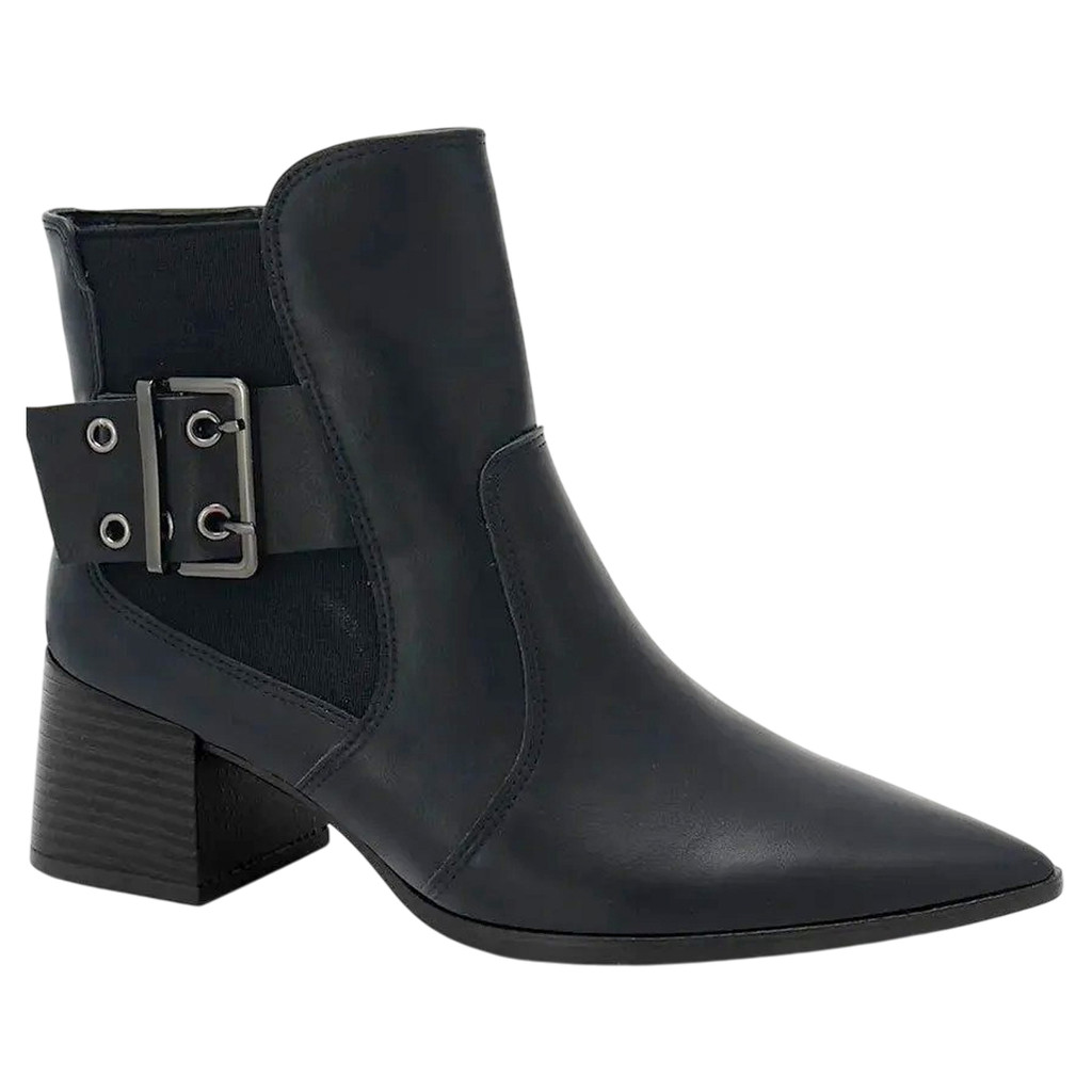 Bota Ramarim Bico Fino Cano Baixo Feminino 25-59132