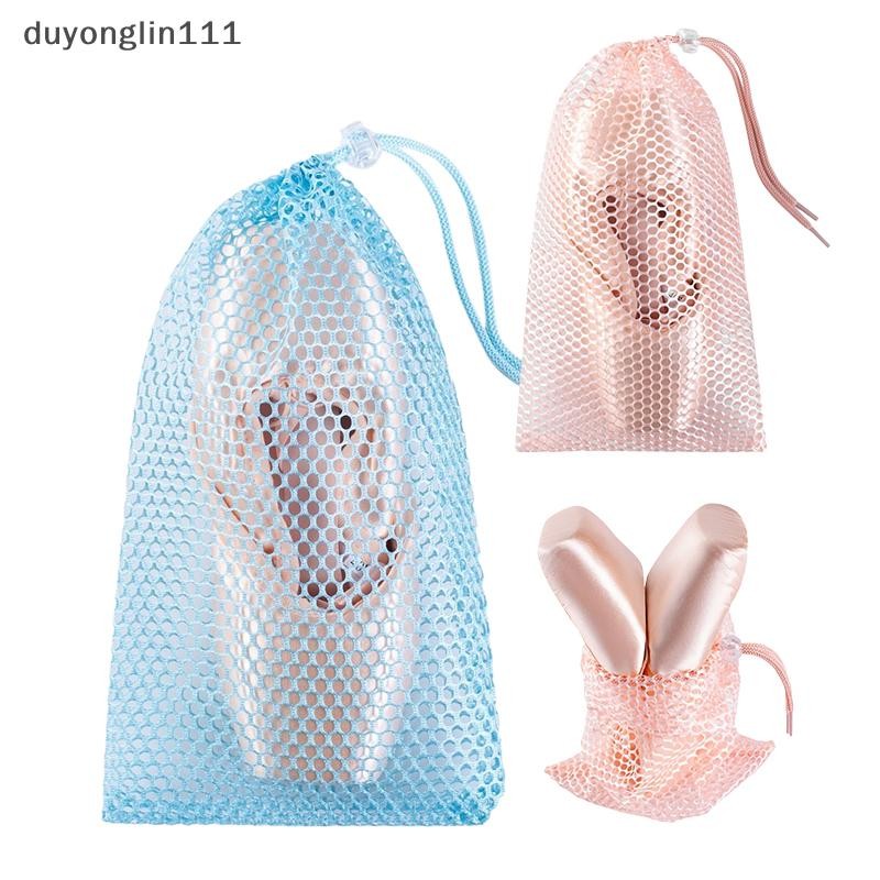 (duyonglin111) Bolsa De Balé Com Cordão Azul Champanhe Cor Dança Para Meninas Bailarina Pointe Sapatos Sacos Acessórios 
