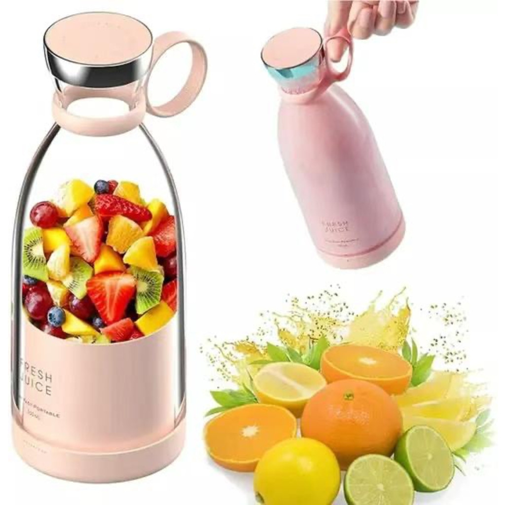 Mini Liquidificador 6 Lâminas portátil USB 420mL Elétrico Copo Liquidificador Portatil Recarregável pronto entrega