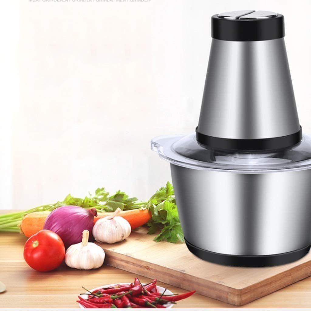 3L ou 2L Picador De Alimentos Moedor De Carne Mixer Elétrica Processador Cozinha Casa Alho 110v/220V