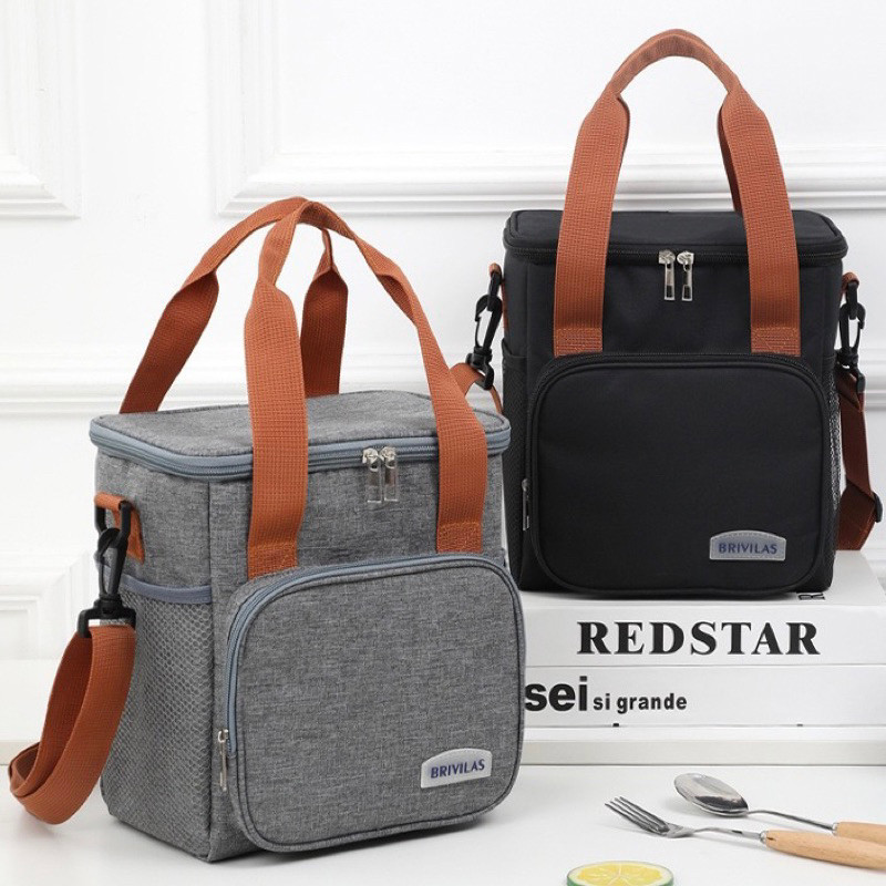 Bolsa Térmica Frasqueira Alça Transversal Marmita Alimento YB-911 BOSCO