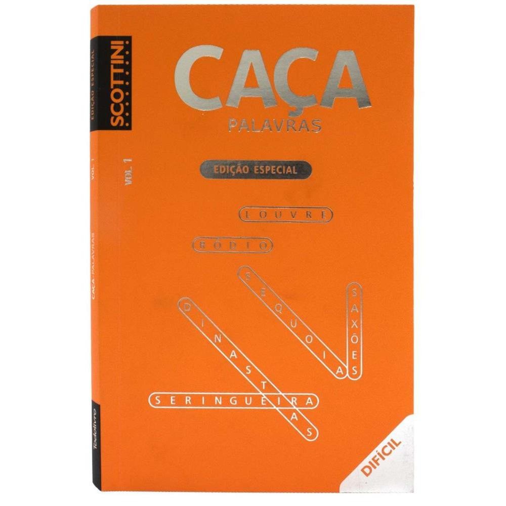Caça Palavras Edição Especial Vol1 Difícil