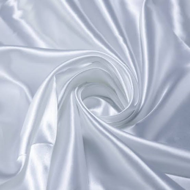 TECIDO CETIM BRANCO 1m x 1,50m  OTIMA QUALIDADE