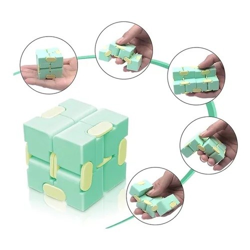 Cubo Mágico Infinito de 1 unidade com Várias Opções de Cores CH004  yobel