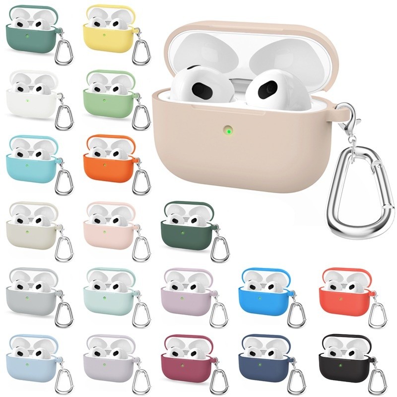 Capa Case Silicone Protetora para fone apple AirPods pro 1 2 3 4