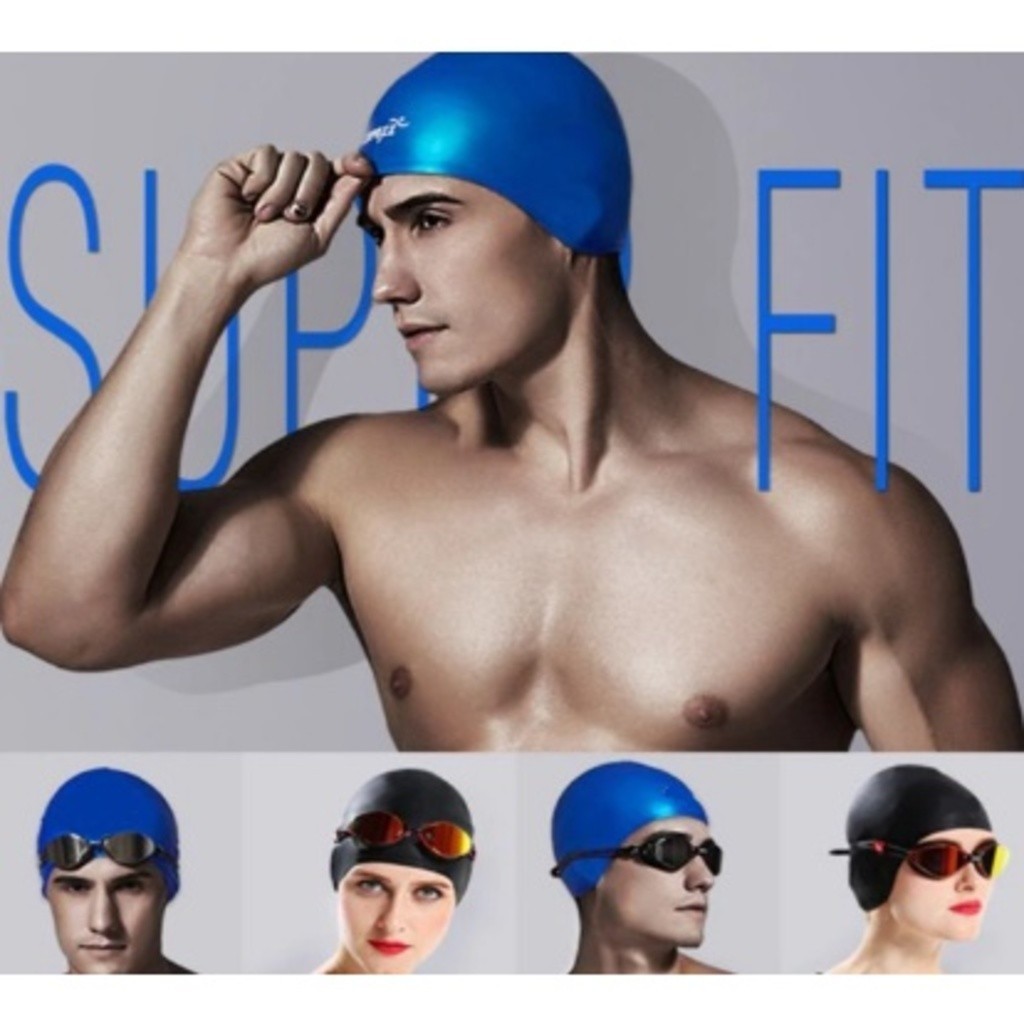 Touca De Silicone Para Natacao Jovens E Adultos Melhor precos Tem