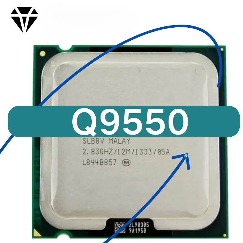 Q9550 Core 2 Quad-Core Q9550 2.83GHz /12MB Cache LB/FSB 1333 LGA 775 WQCM
