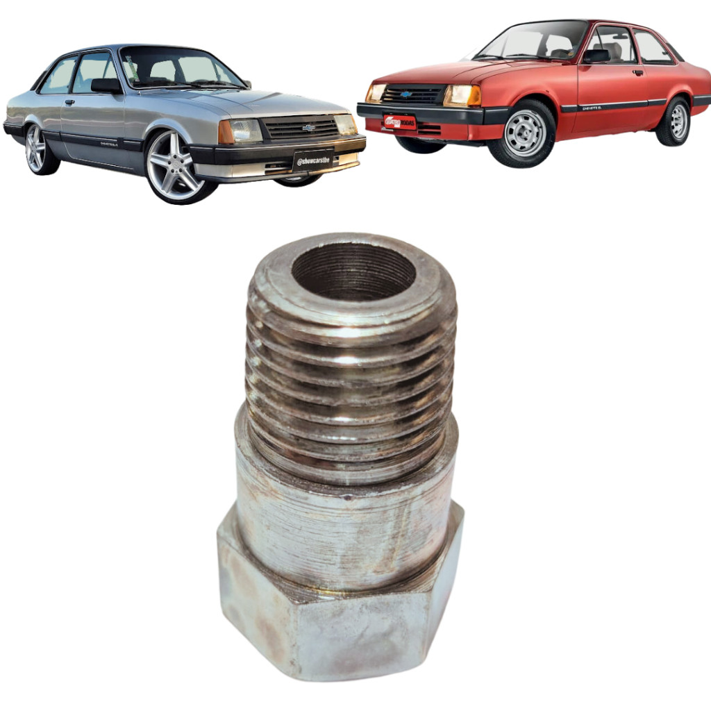 1 Tucho Vela Cônico Prolongador Chevette / Chevy / Marajo
