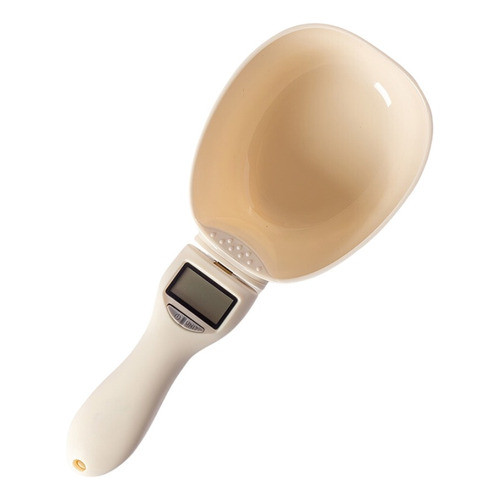 Colher Balança Digital de Cozinha Concha Medidora Alta Precisão Peso Alimentos Café Farinha Ração