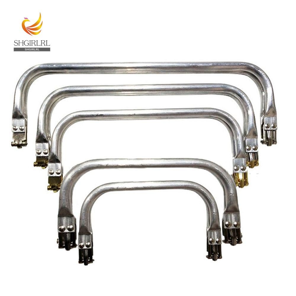 Alça De Estrutura De Bolsa De Metal SHGIRLRL , Fecho De Beijo De Bronze Antigo Para Costura , Braçadeira De Tubo De Alum