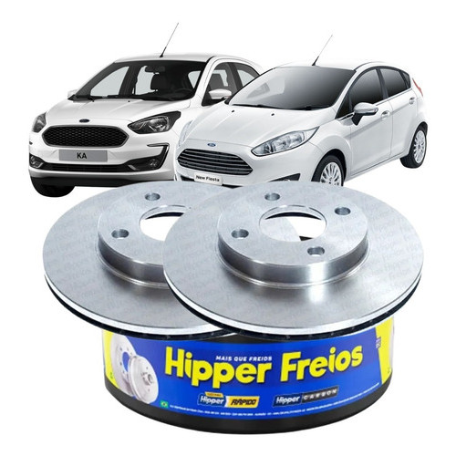 Disco Freio Dianteiro MDS New Novo Ka 1.0 1.5 2015 2016 2017 2018 2019
