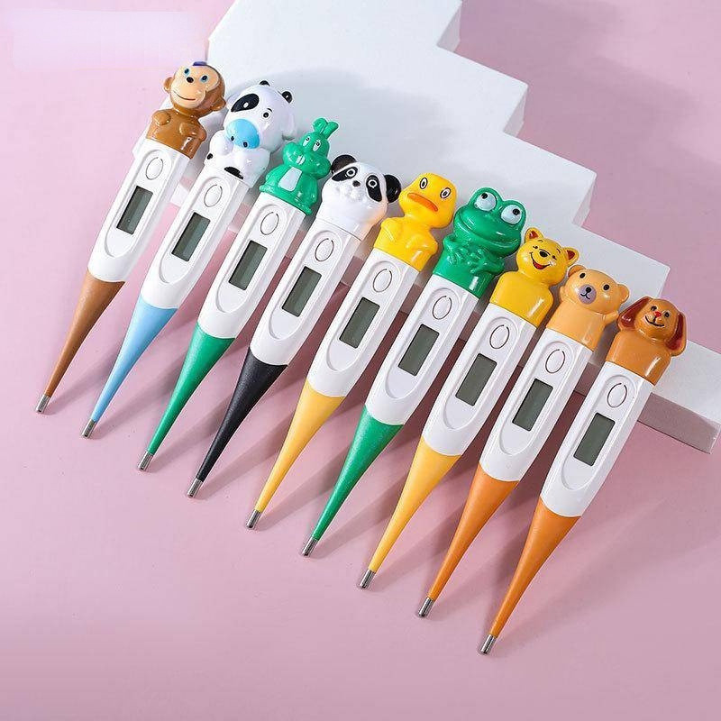 Lovababy 1 . # Termômetro Eletrônico De Cabeça Macia Para Bebês Infantil Digital (9 Cores)