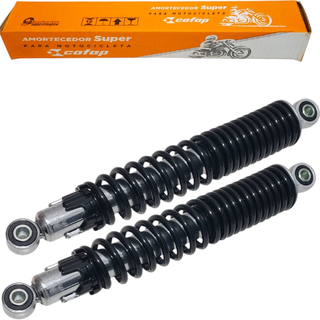 Par Amortecedor Traseiro Cofap Bishock Honda C100 Biz 100 125 Pop 100 1998 A 2015
