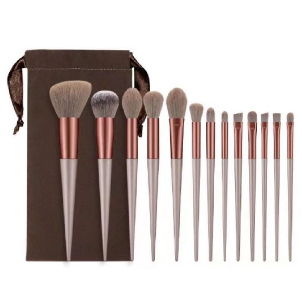 GGUAN conjunto13 Pçs Pincéis De Maquiagem Contorno Kabuki Profissional