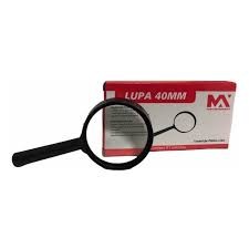 Lupa De Mão 40mm Lente De Aumento - MAX-66804-11 Novos E De Qualidade