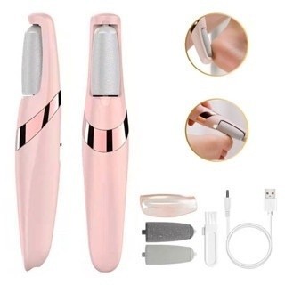 Lixador De Pé Elétrico Lixa Elimina Calo Portátil Usb Pilha Pedicure