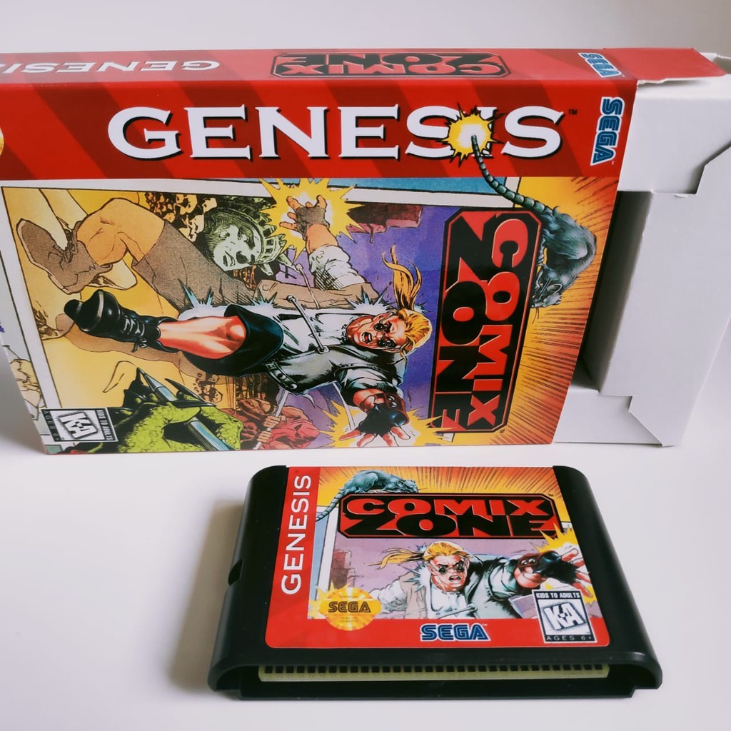 Jogo de mega drive com caixa escolha o título