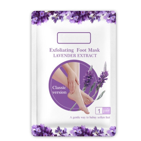 Máscara de Pé Meia Esfoliante Remove Pele Morta Par JJ