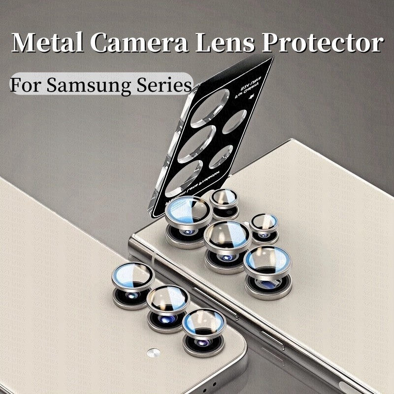 Para Samsung Galaxy S26 Ultra S25 S24 S23 S22 S26 S25 S24 S23 Plus FE Protetor De Lente De Câmera Com Vidro Temperado 1 