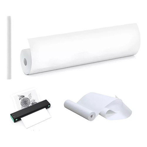 3 Rolo Bobinas Papel Térmico A4 Impressora Térmica Bluetooth