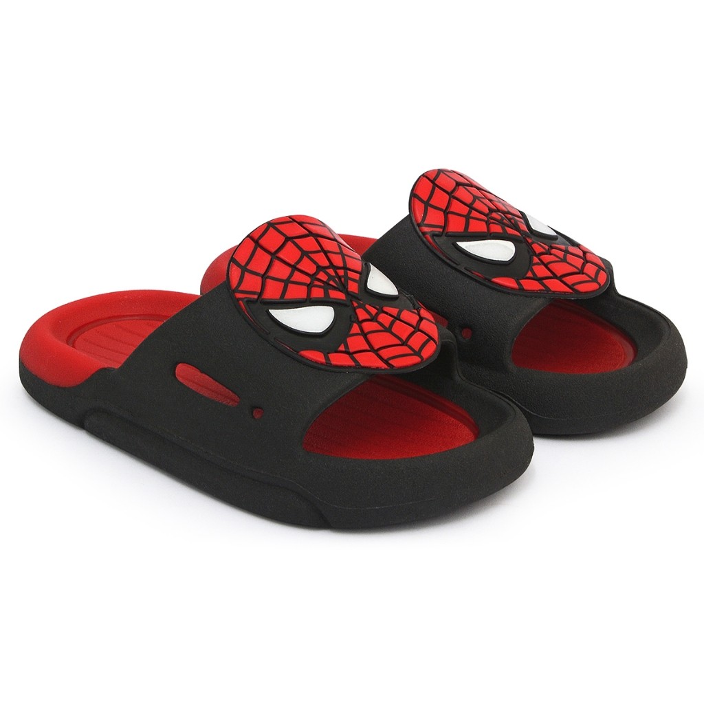 Chinelo Slide Infantil Nuvem Confortável Aranha Lançamento