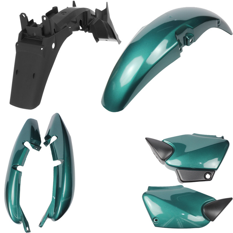 Kit Carenagem Paralama Traseiro Titan 125 2000 2001 Verde