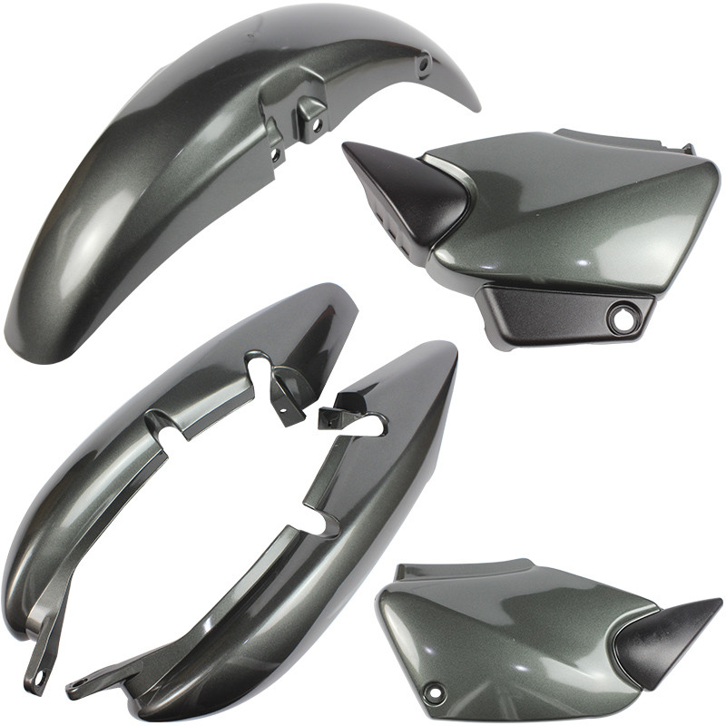 Kit Carenagem Fan 125 2008 - Cinza Metalico