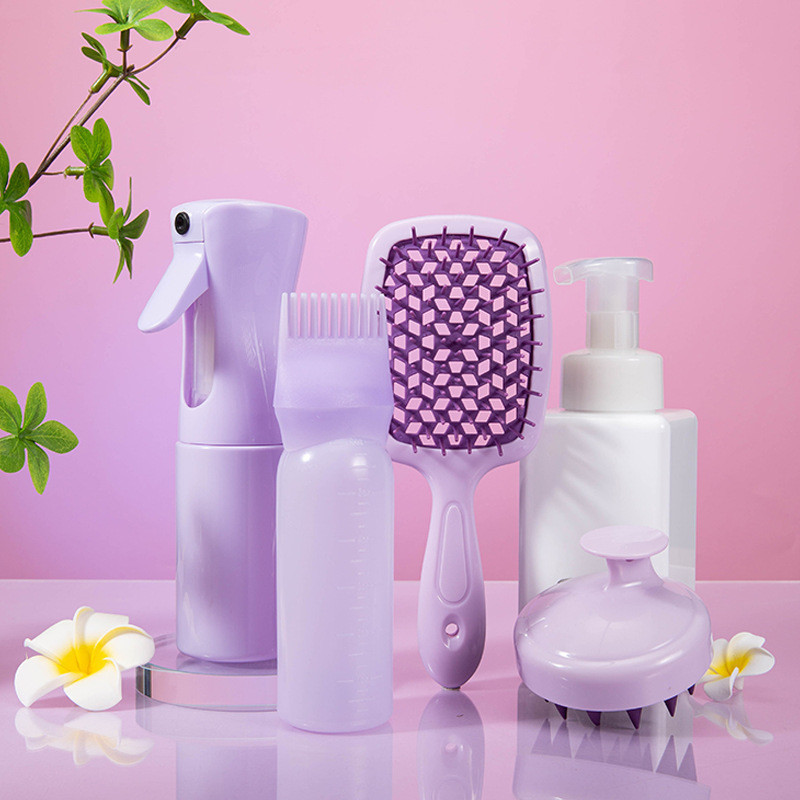 4pcs Frasco De Limpeza A Seco Para Cabelos Shampoo Enxágüe Com Balança 160ml Permissão De Cabelo