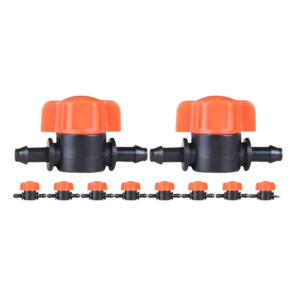 6 Registros 4mm Microtubo Irrigação Gotejamento