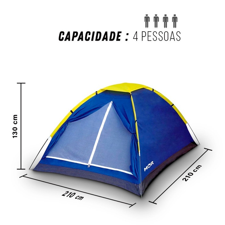 Barraca Camping  4 Pessoas - Barraca De Acampamento A Prova D'Água - Barraca Camping Praia