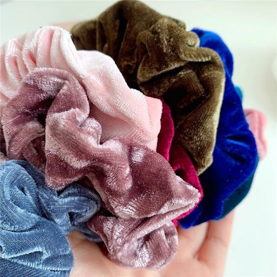 Scrunchies Xuxinha Se Veludo Elástico Cabelo DIVERSAS CORES