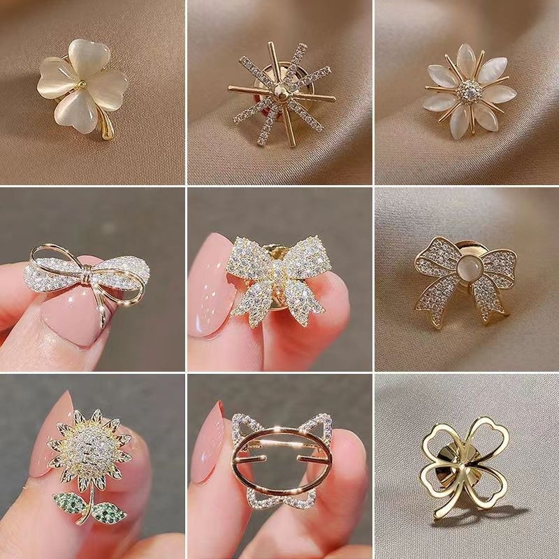 Brooch /80 Estilos Broche de Lenço de Cabeça /Beautiful Brooch /Pearl Brooch /Butterfly Brooch /Cheap Brooch /Fêmea Core