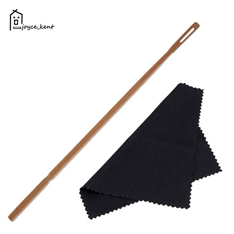 Haste De Limpeza De Flauta , Com Kit De Pano , Acessórios Para Instrumentos Musicais De Sopro