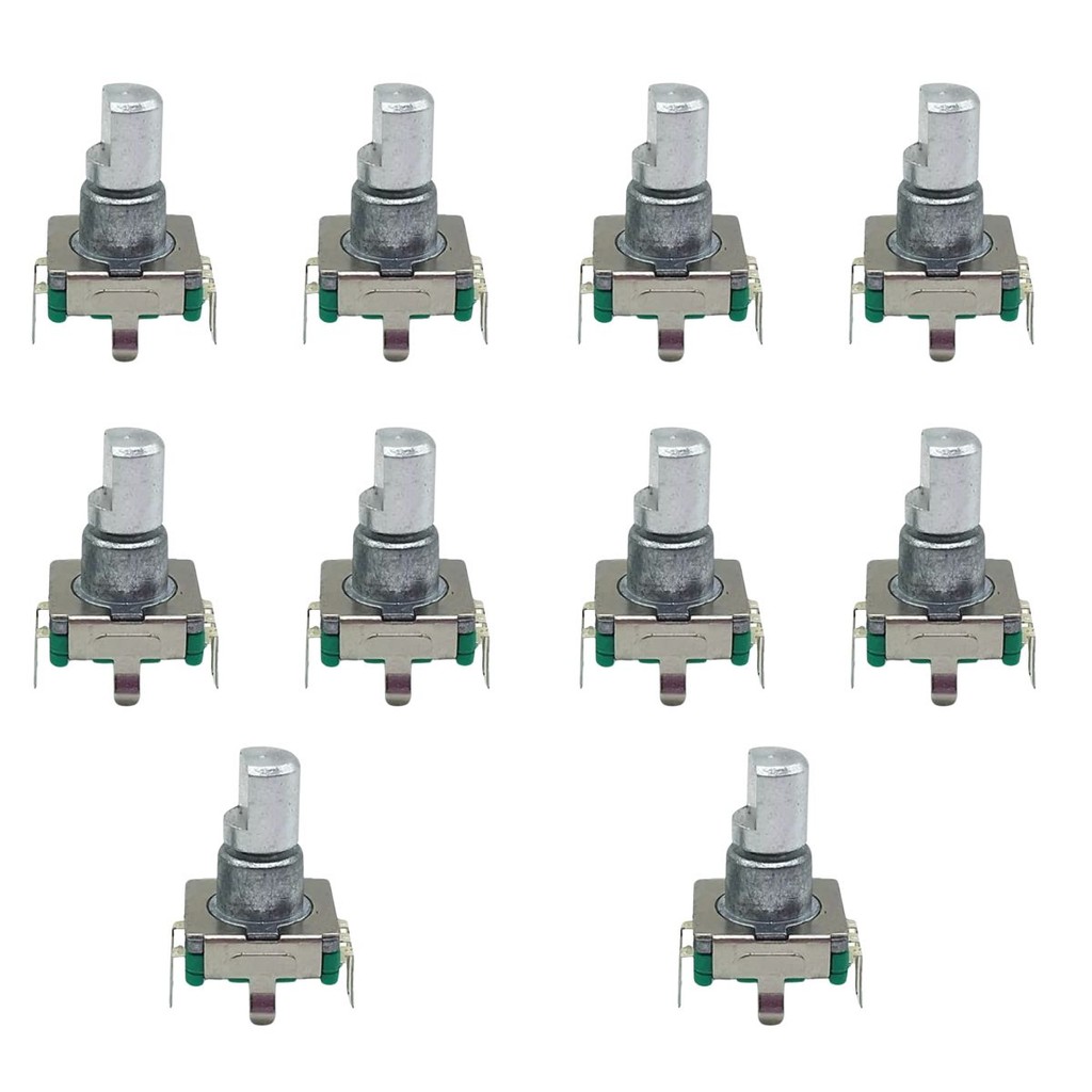 Kit 10 Potenciômetro Encoder 12,5mm Pioneer Positron Buster