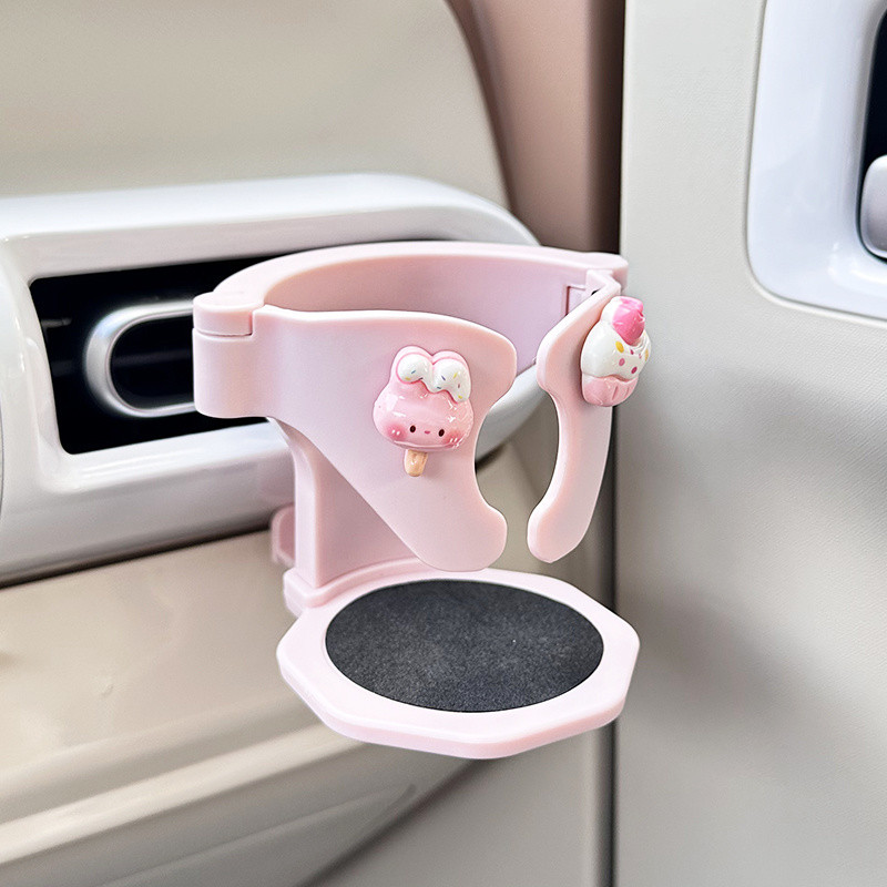 Suporte De Copo De Ventilação AC Para Carro , Design Criativo De Desenho Animado , De Ar , Montagem Café , Organizador A