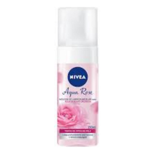 Mousse De Limpeza Micelar Aqua Rose 150ml Nivea