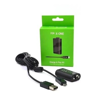 Charge And Play Para Xbox One Bateria P/ Controle + Cabo Usb