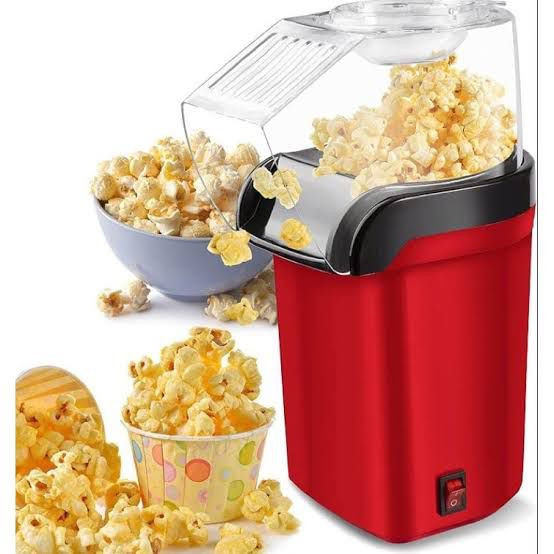 Pipoqueira Elétrica Ar Quente Máquina Fazer Pipoca Sem Óleo Minijoy - 110v OU 220v