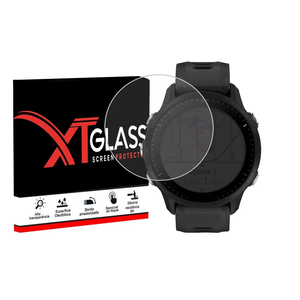 ATALHOBR Garmim Pelicula De Vidro Xtglass Para Forerunner 955 965 165 255 55